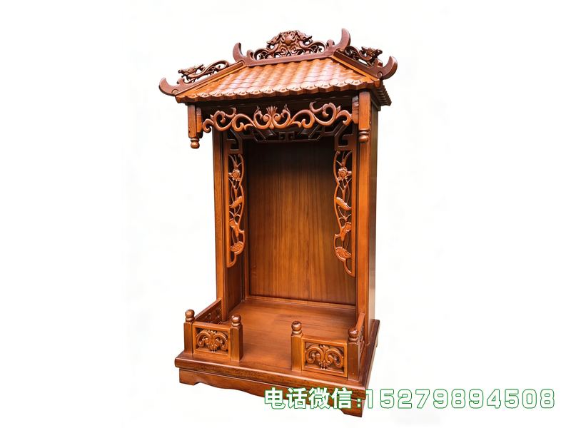 淮北屋顶式雕花佛龛