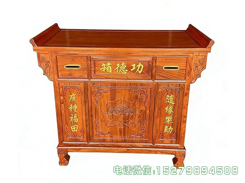 博兴县大型实木功德箱