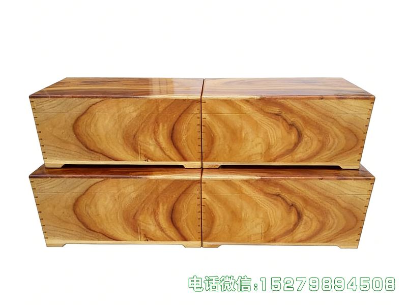 淮北浅木色四层双箱贵重物品收纳箱