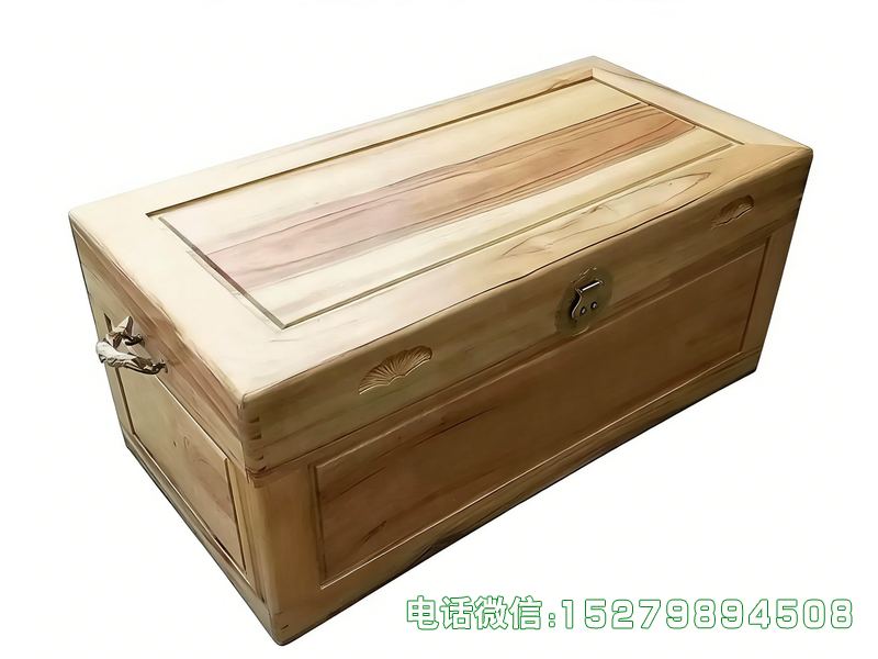 肥乡浅色扇形镂空贵重物品收纳箱