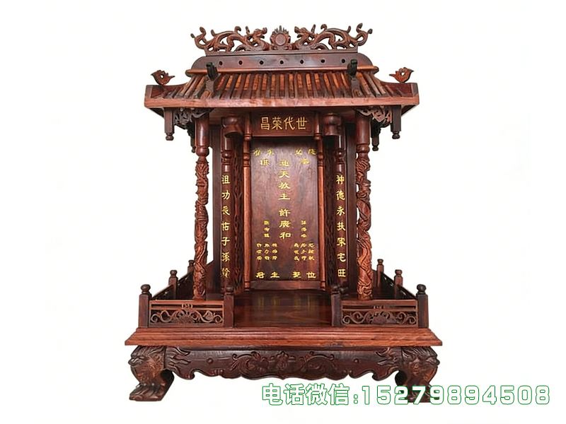 呼图壁县祠堂祖先神位牌