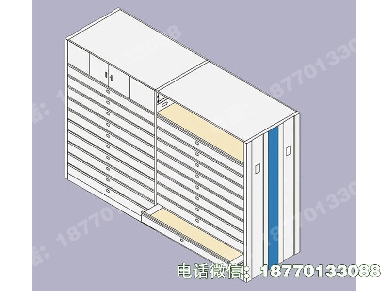 重型抽屉式文物储藏柜