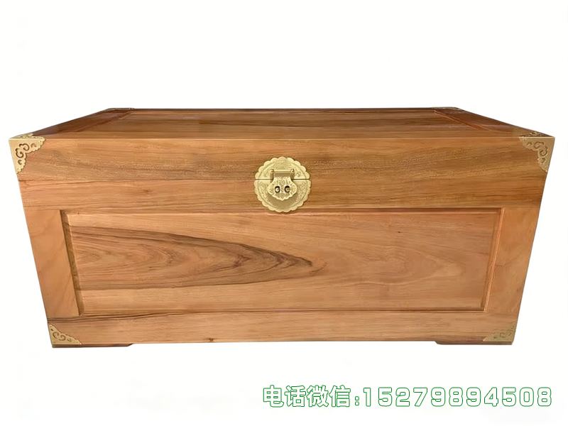 花纹金属角书画箱