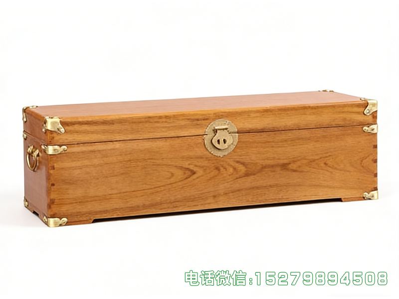 长条形金属角书画箱